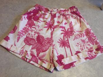 short taille haute léger