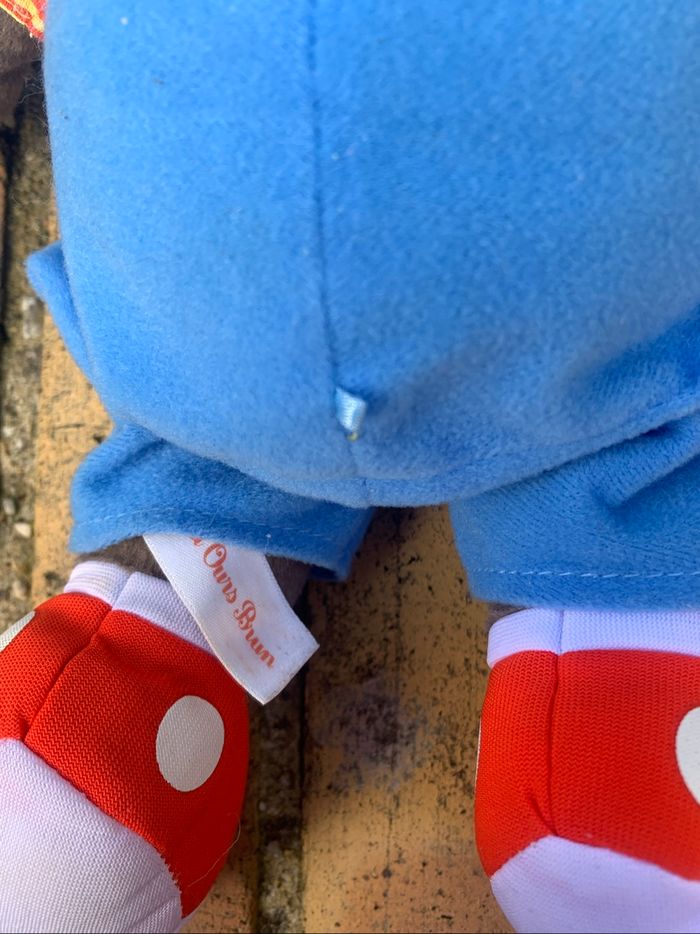 Peluche petit ours brun de 30 cm - photo numéro 3