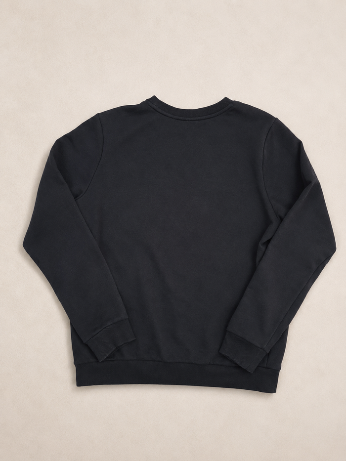 Sweat Puma noir homme taille L logo doré vintage - photo numéro 2