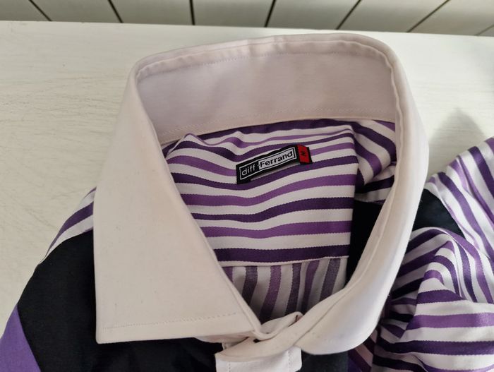 Chemise Tricolores  A Rayures - photo numéro 8