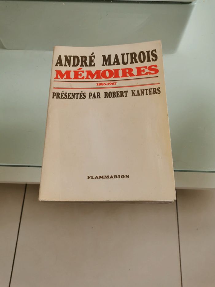 André Maurois mémoires