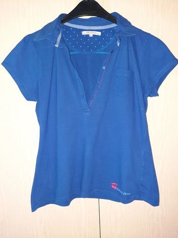 Blouse bleue taille XL