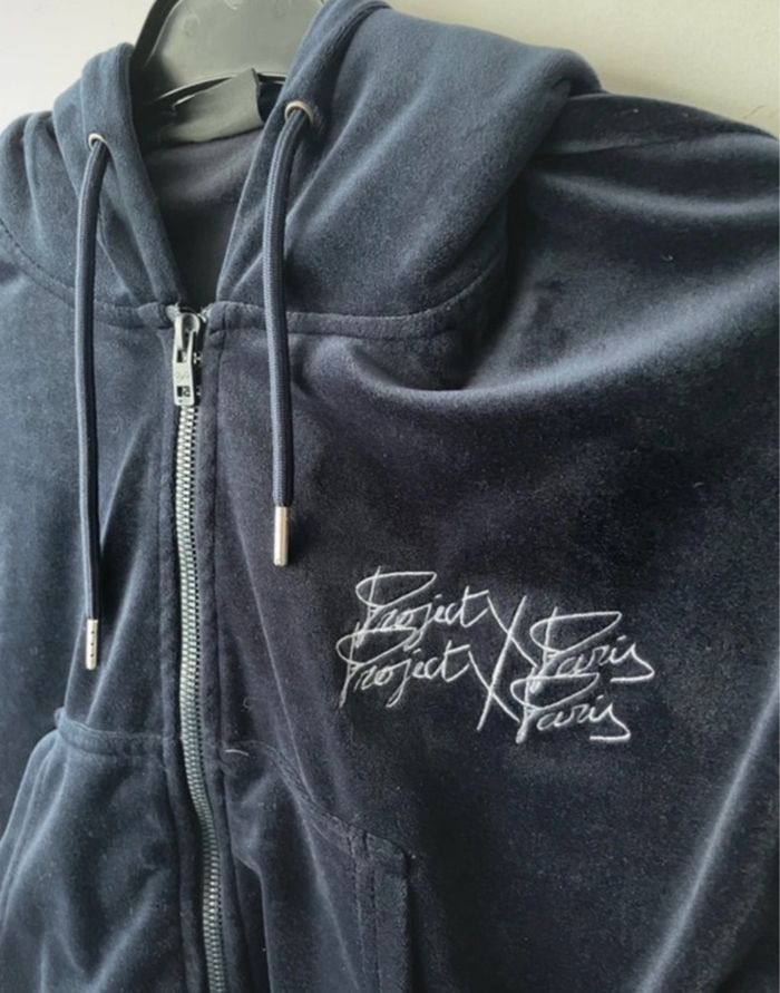 Sweat court velours M - photo numéro 2