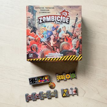 Insert / Rangement Gris Zombicide 2ᵉ Édition – Jeu non inclus