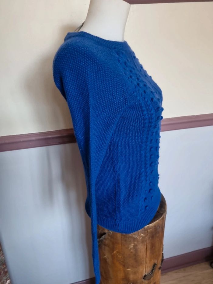 Pull esprit 36 bleu - photo numéro 3