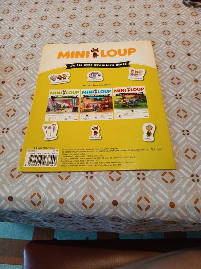 Mini Loup je lis mes premiers mots - photo numéro 2