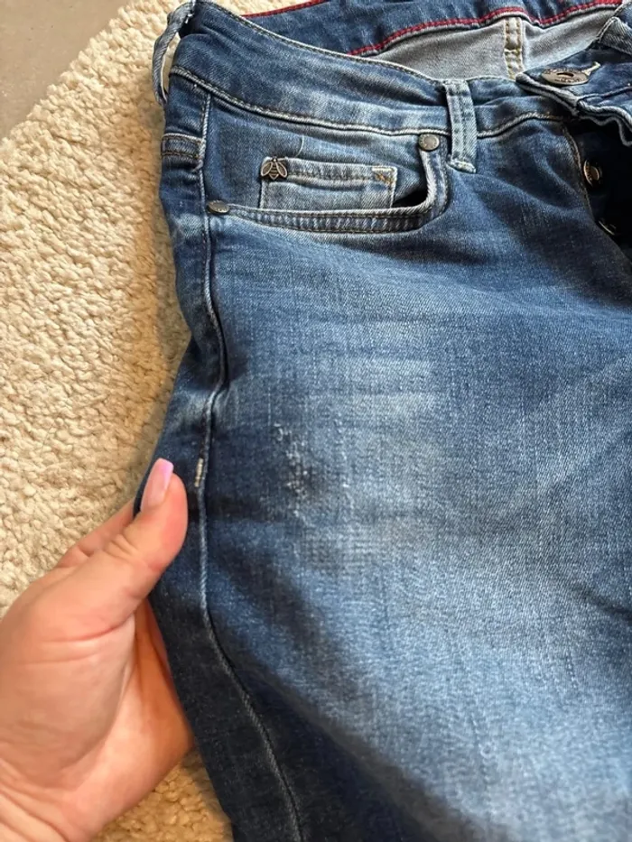 Jean à boutons taille 34 - photo numéro 9