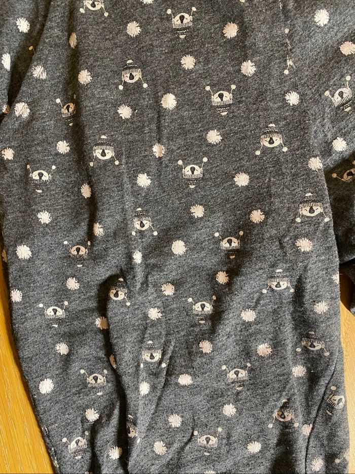 Étam Pantalon de pyjama gris Taille 34 - photo numéro 4