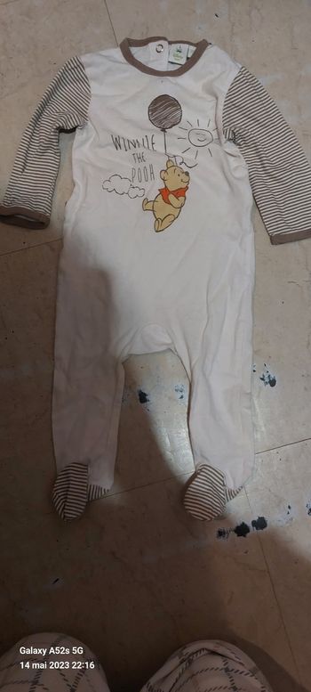 Pyjama winnie l'ourson 6 mois
