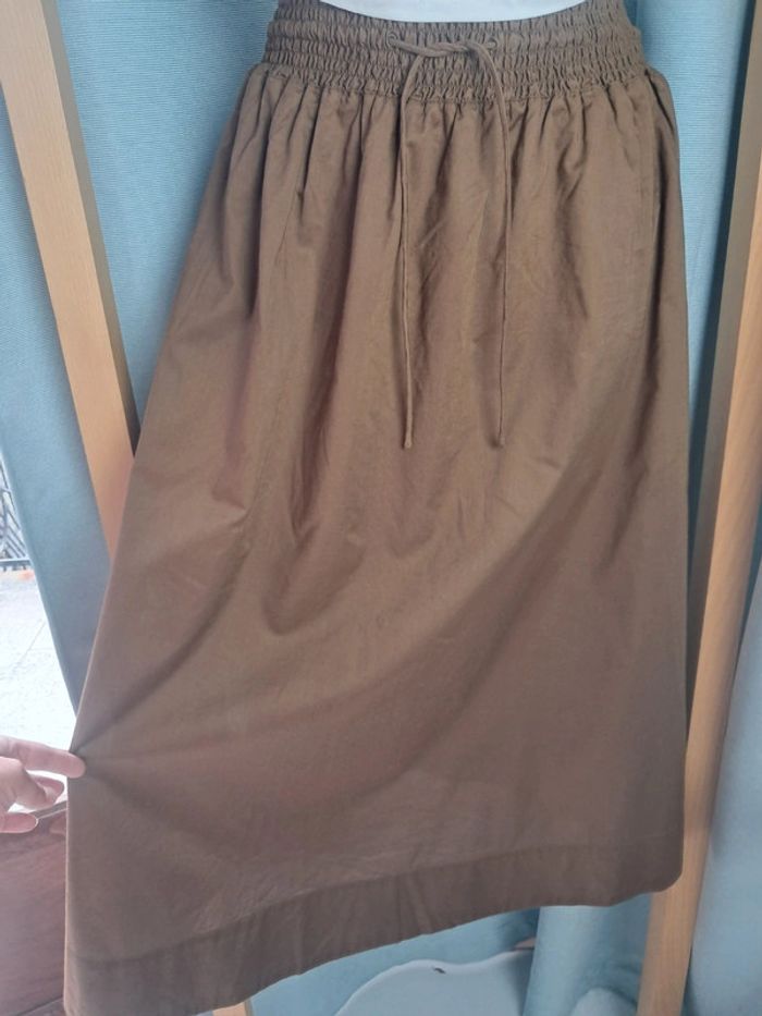 Comptoir des cotonniers jupe été longue avec poches T.36/38 - photo numéro 3
