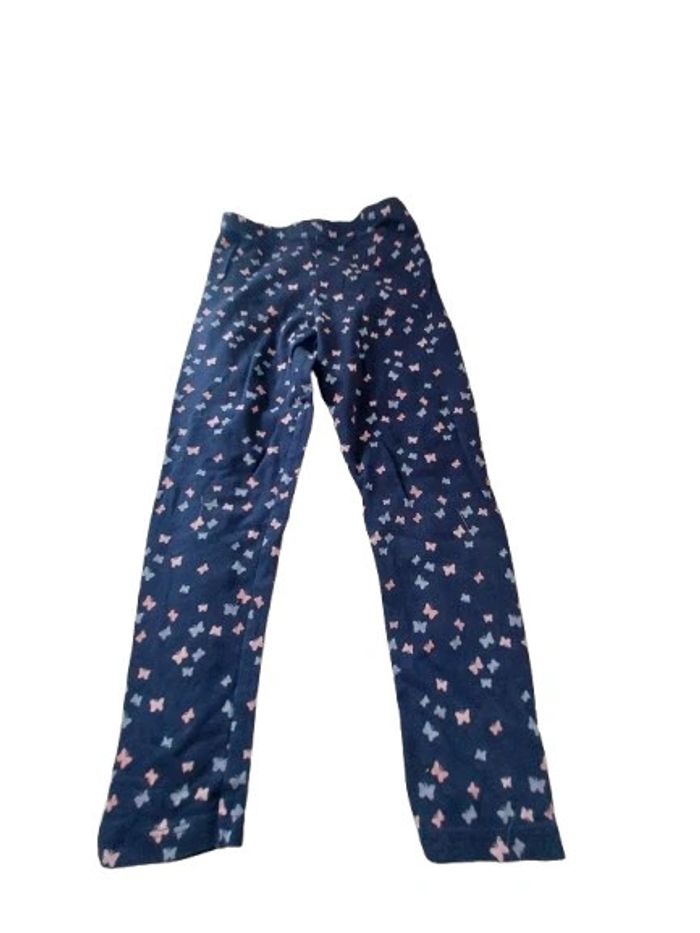 Leggings marine avec motifs papillon - LH - taille 6 ans