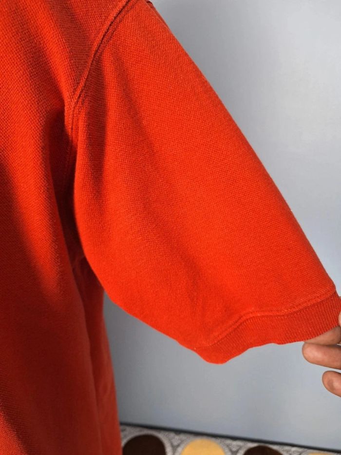 polo vintage Adidas manche courte homme rouge / taille L brodé (366) - photo numéro 6