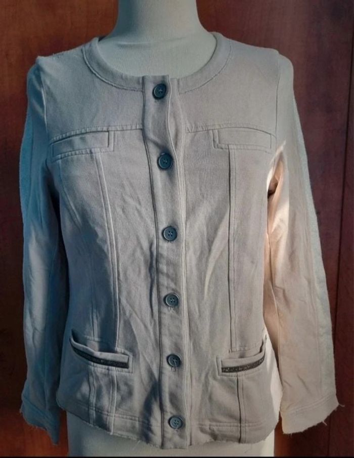 Veste à boutons avec poches taille 36