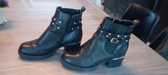 Bottines noires femme 39 - photo numéro 2