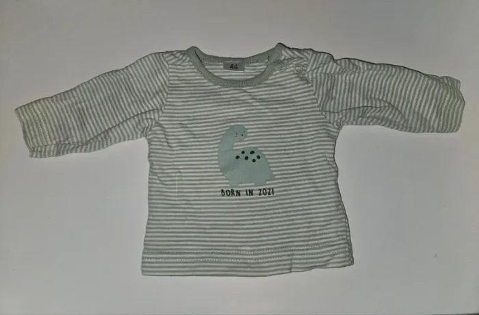 T-shirt bébé prématuré - "Born in 2021"