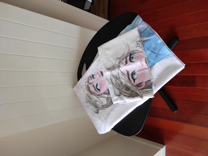 Parure de lit Reine des Neiges – Housse 190x135 + taie 63x63 - photo numéro 2