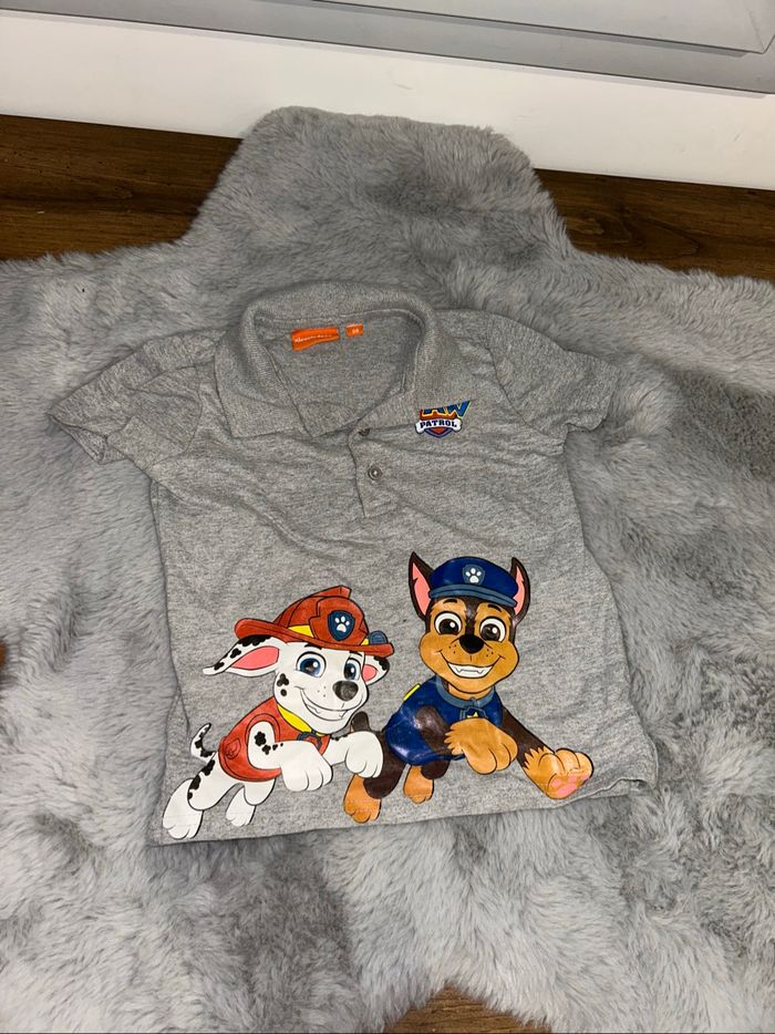 Polo gris pat patrouille - 3 ans - Nickelodeon