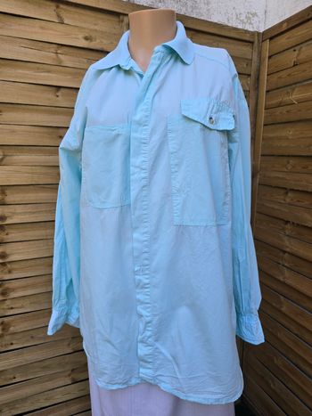 Chemise oversize mixte 🍒vintage 80 Made in France 🍒taille jusqu'au 44