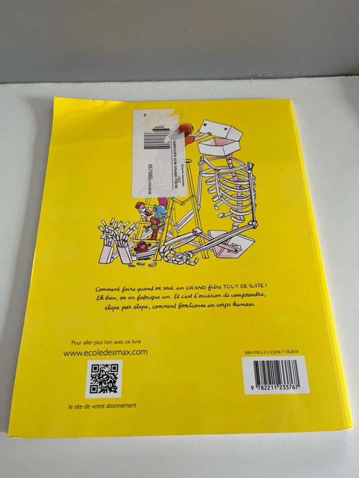 Livre album école des loisirs comment fabriquer son grand frère - photo numéro 2