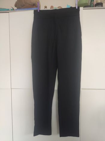 Sandro pantalon marine taille haute 36
