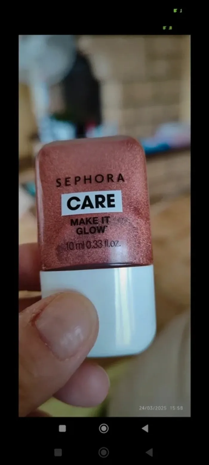 Sephora Collection Make It Glow Highlighter Blush Teinte 03 Sunset Shine