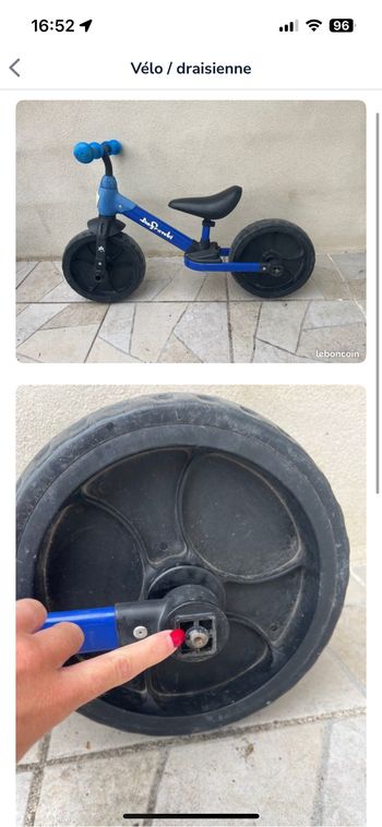 Draisienne / vélo
