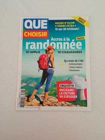 Que Choisir juillet/ août 2025