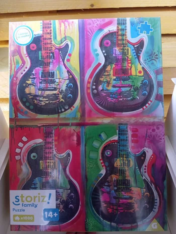 Puzzle guitare 1000 pièces neuf