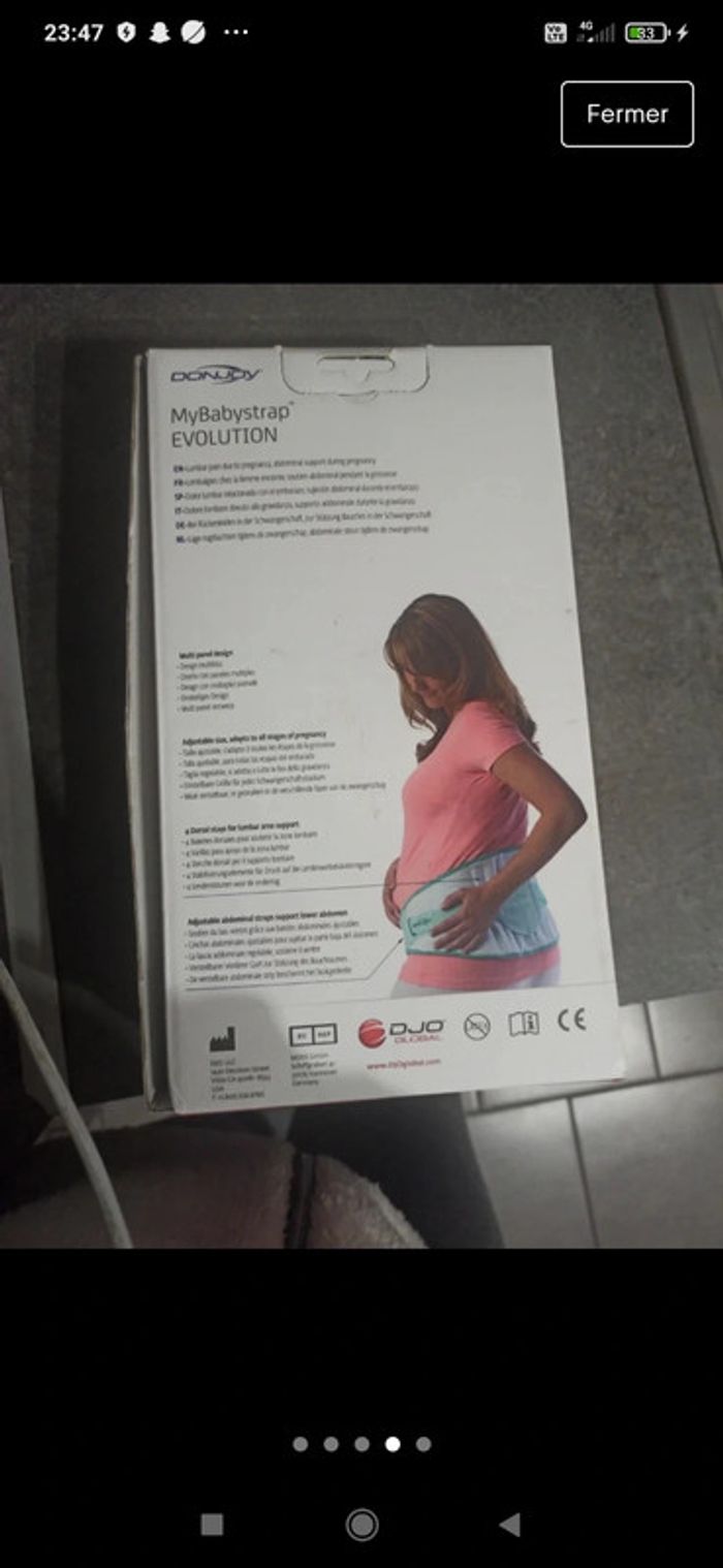 Ceinture de grossesse - photo numéro 4