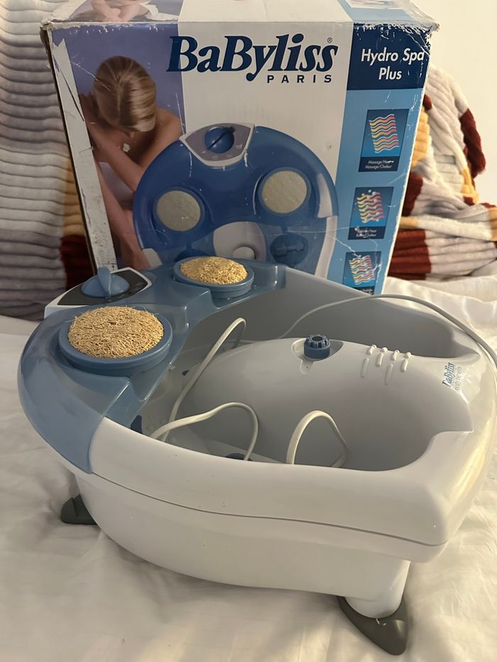 Massage pieds Hydro SPA Plus Babyliss - Balnéo thalasso pied - photo numéro 5