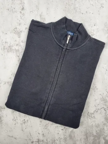Veste zippée noire Chaps – Taille M Femme