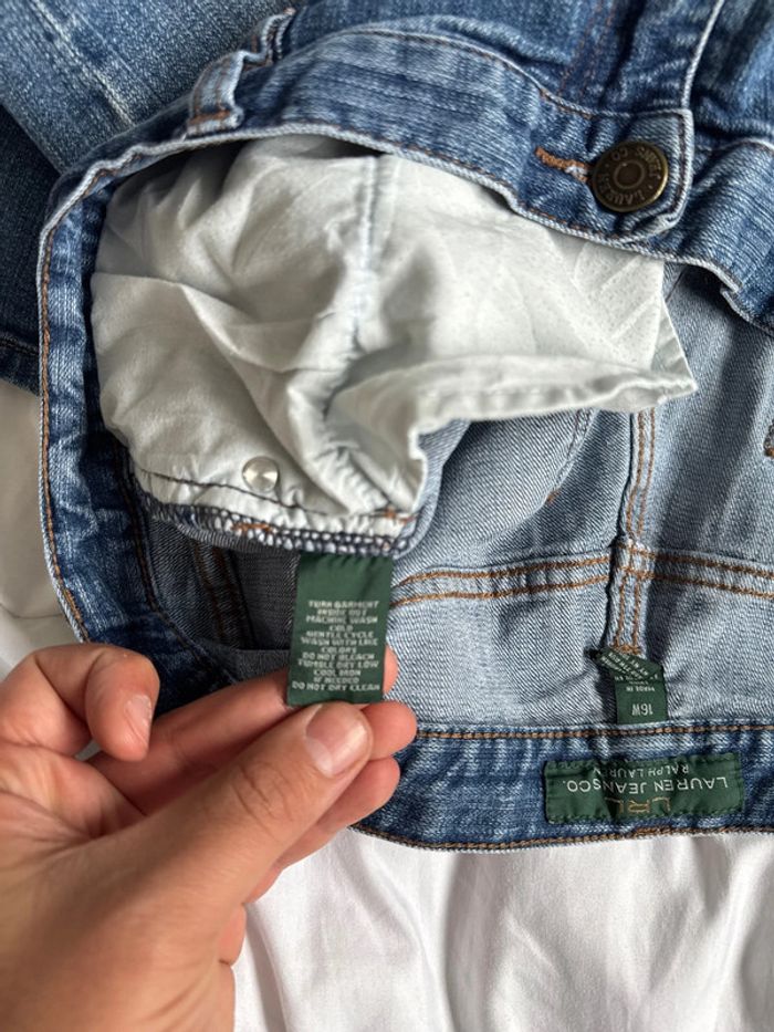 Bermuda en jean femme Ralph Lauren – Lauren Jeans Co – taille 16W US (44 FR) - photo numéro 7