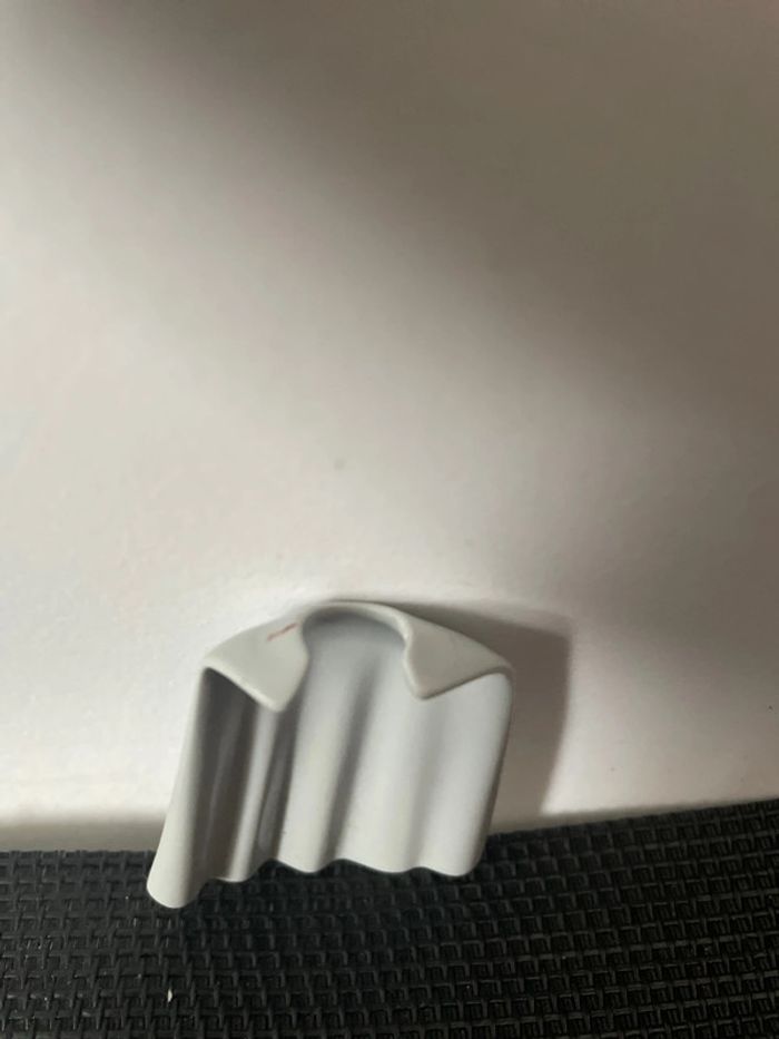 Playmobil cape rigide gris clair chevalier moyen âge pièces détachées - photo numéro 5