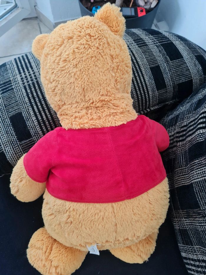 Winnie 60 cm - disneyland paris - poil long comme neuf - photo numéro 4