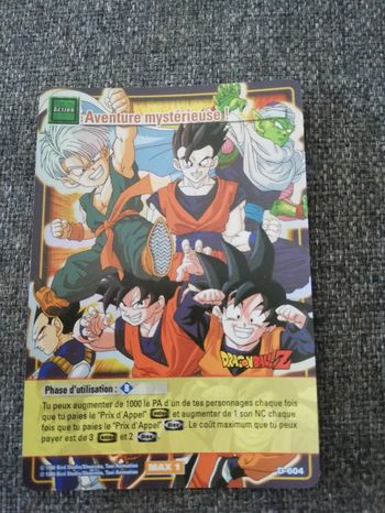 Carte dragon ball z brillante
