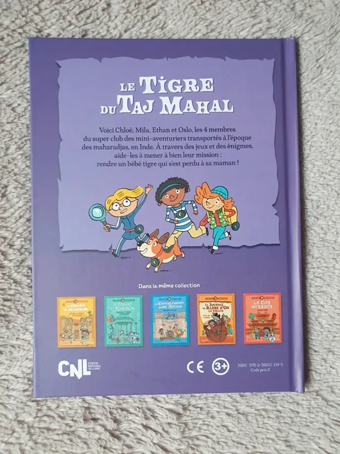 Livre McDonald's "Le tigre du Taj Mahal" - photo numéro 2
