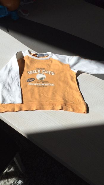 Tee-shirt baseball 24m