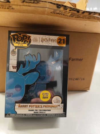 Pins funko geant harry potter patronus