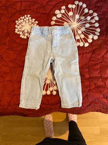 Jean fille gémo 12 mois