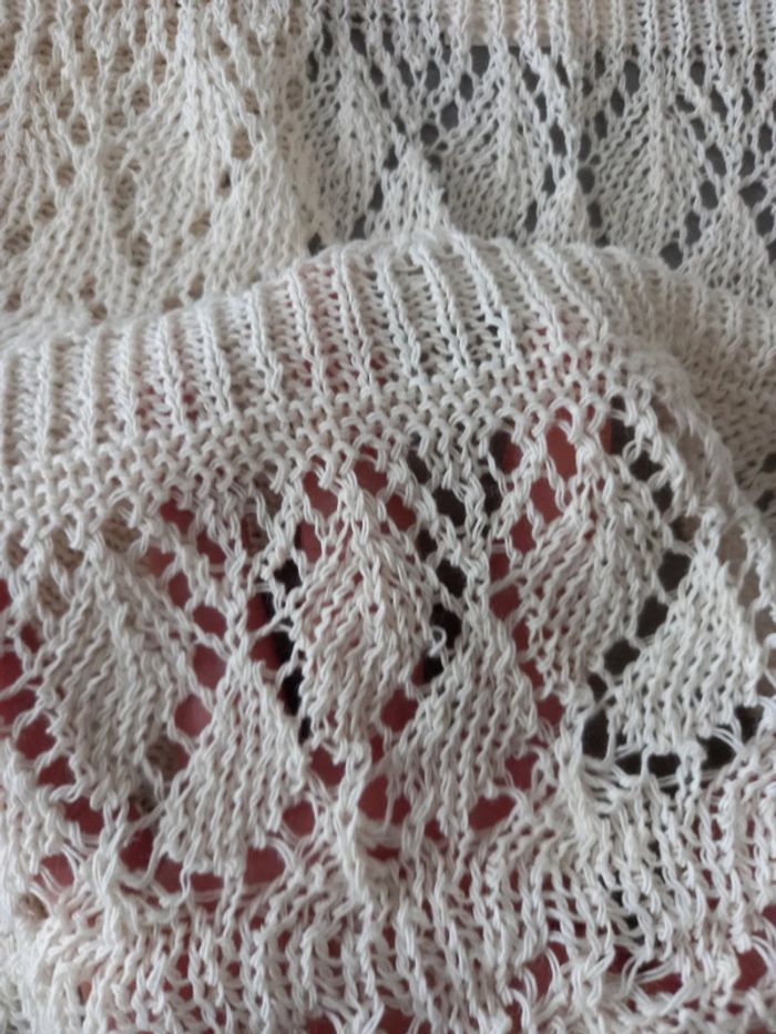 Boléro court beige fille crocheté neuf 10 ans - photo numéro 7
