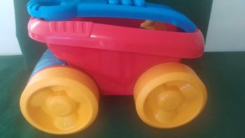 chariot ramasseur de cubes blocs  '' mega bloks