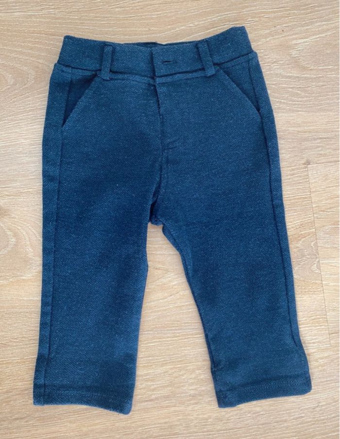 Ensemble chic bébé garçon bleu marine Tape à l’œil 6 mois - photo numéro 5