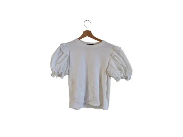 C7 t-shirt blanc Zara S