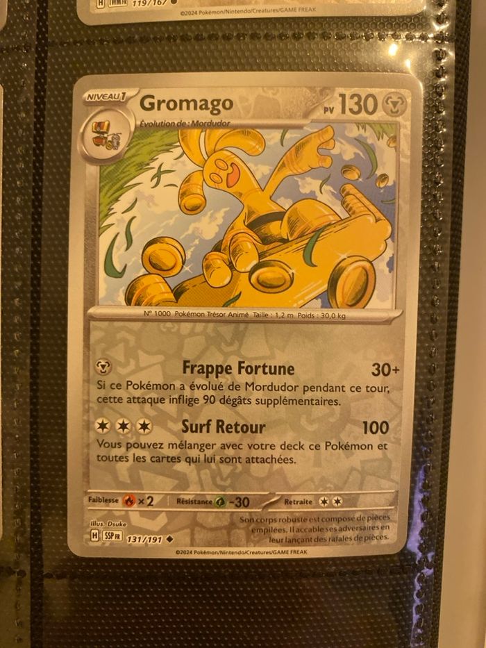 Carte Pokémon neuf