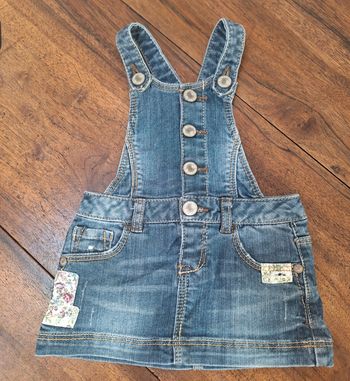 Robe Jean Salopette 9 Mois Zara
