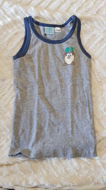 Tshirt débardeur gris