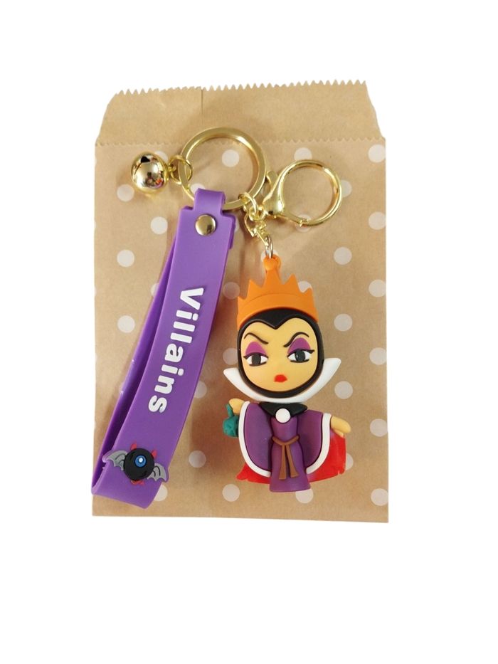 Porte-clés Villains avec pochette cadeau