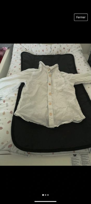 Chemise garçon 3 ans