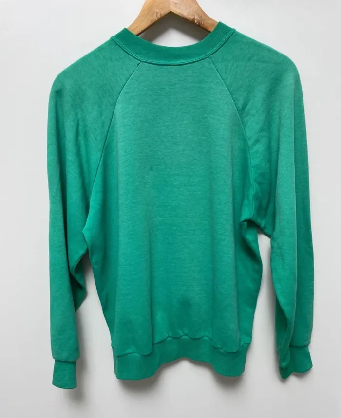 Lee Cooper Crewneck Vintage 90s Mint Green Mens Large - photo numéro 4