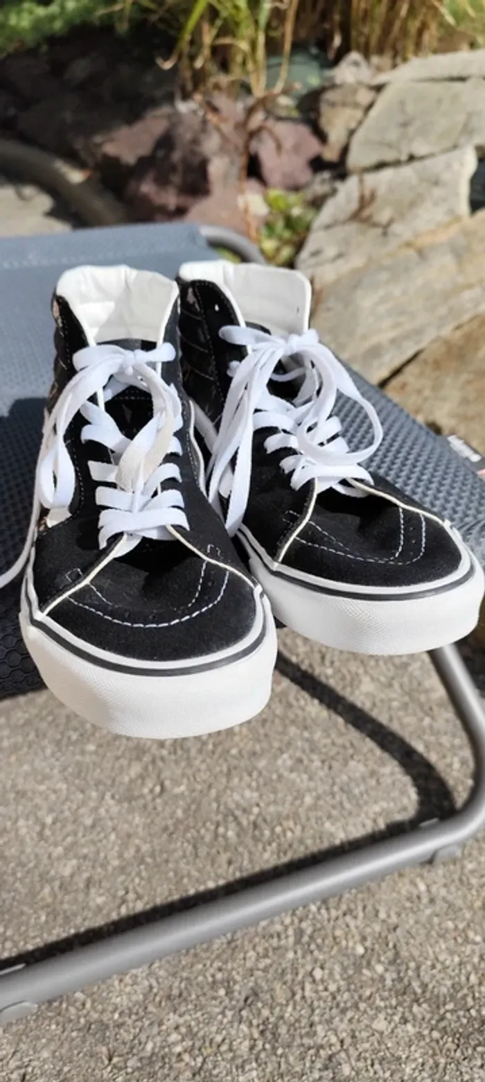 Baskets montantes velours Vans - photo numéro 3